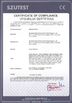 CHINA Shanghai Kaisen Environmental Technology Co., Ltd. certificaten